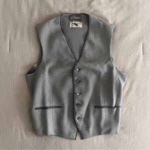 Vintage Gray Menswear Inspired Vest | Cortefiel